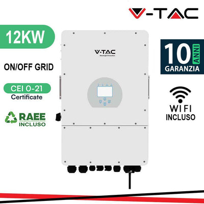 12KW INVERTER SOLARE IBRIDO TRIFASE