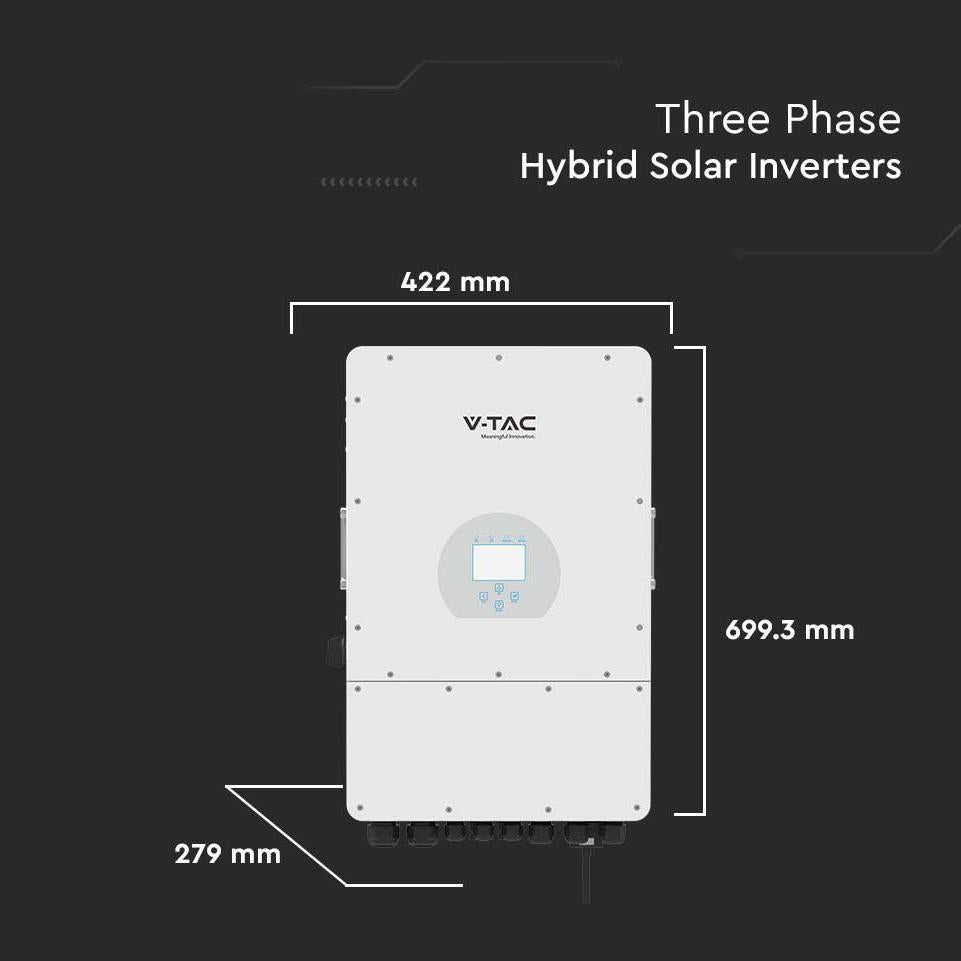 12KW INVERTER SOLARE IBRIDO TRIFASE