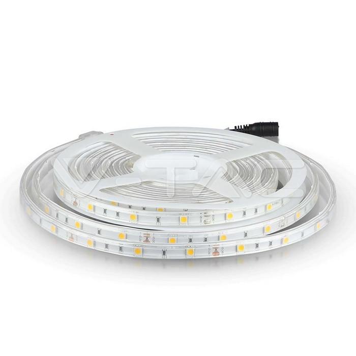 LED STRISCIA SMD5050 30 LEDS 4000K IP65