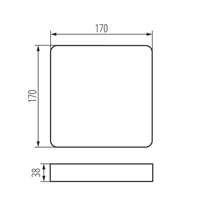 ACCESSORIO PER INCASSI TAVO FRAME DL 18W - KANLUX