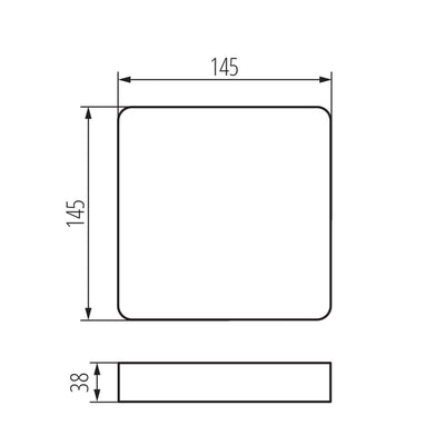 ACCESSORIO PER INCASSI TAVO FRAME DL 12W - KANLUX
