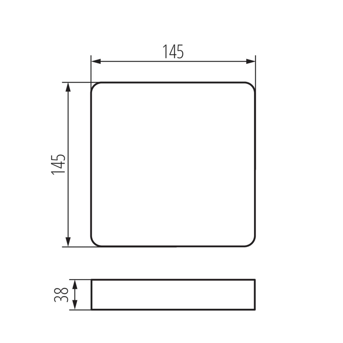 ACCESSORIO PER INCASSI TAVO FRAME DL 12W - KANLUX