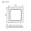 INCASSO TAVO LED DL 12W-NW - KANLUX