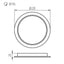 INCASSO TAVO LED DO 24W-NW - KANLUX