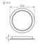 INCASSO TAVO LED DO 24W-NW - KANLUX