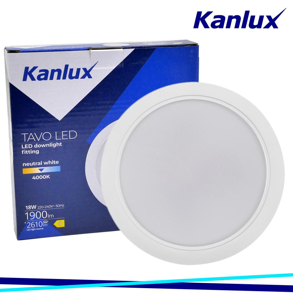 INCASSO TAVO LED DO 18W-NW - KANLUX