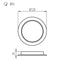 INCASSO TAVO LED DO 9W-NW - KANLUX