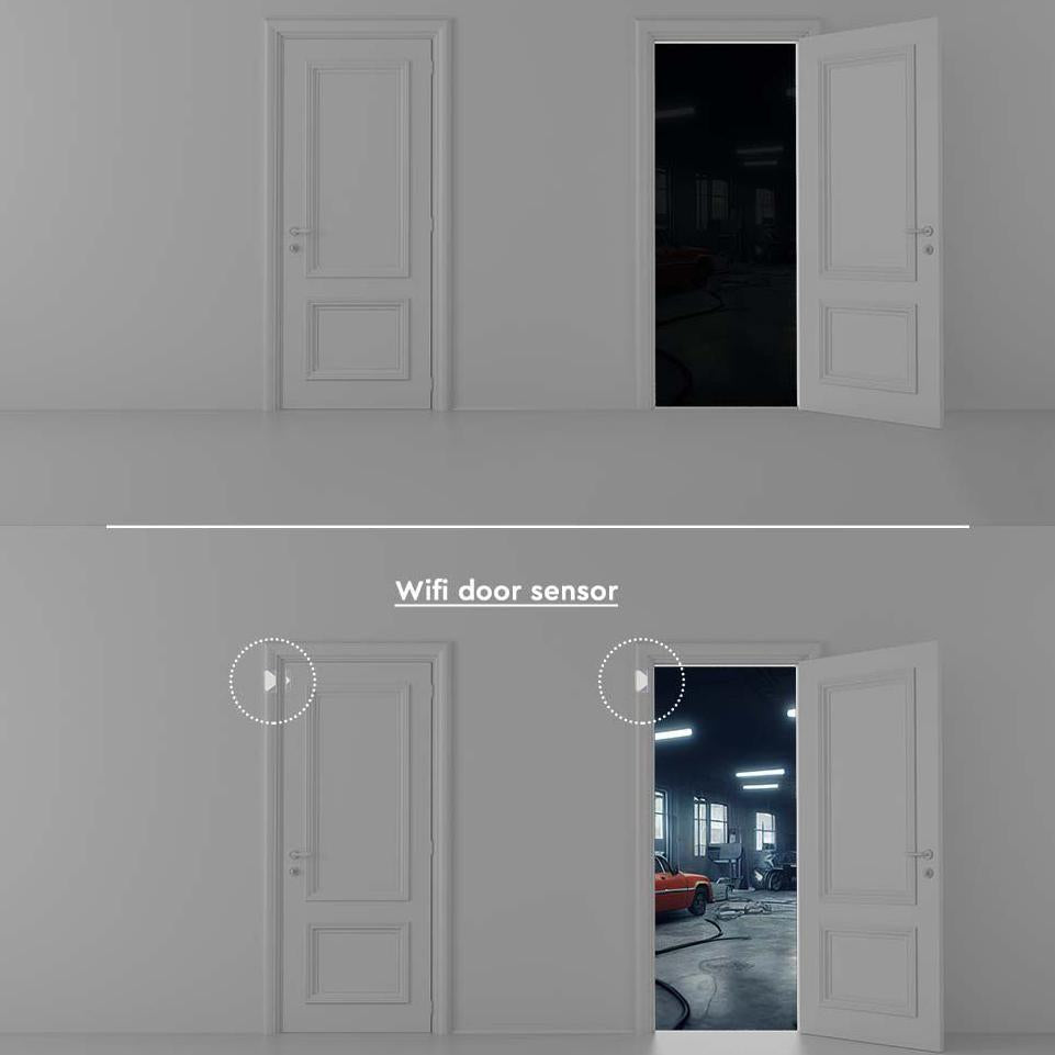 WIFI DOOR SENSOR WHITE