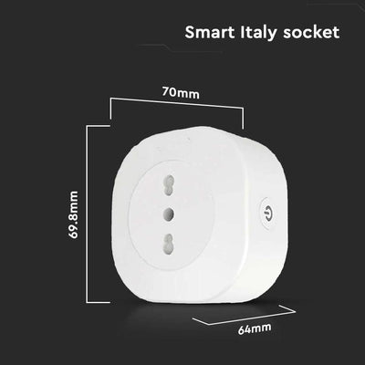 WIFI EU SOCKET COMPATIBLE WITH AMAZON ALEXA AND GOOGLE HOME