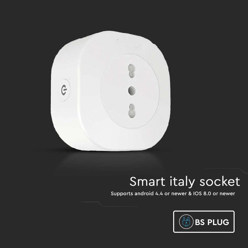 WIFI EU SOCKET COMPATIBLE WITH AMAZON ALEXA AND GOOGLE HOME