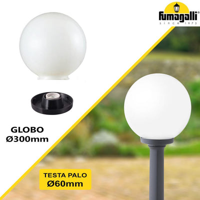 G300 BASE MODERNA NERO OPALE E27