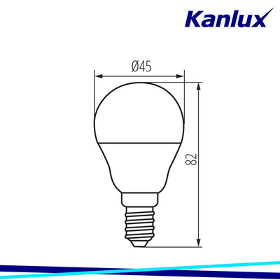 LAMPADINA LED BILO 4,9W E14-NW - KANLUX