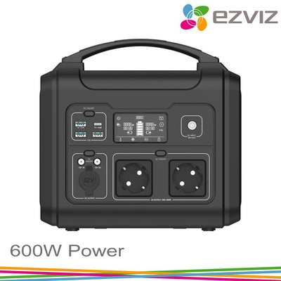 POWER STATION 600W 2X220V + 3XUSB-A + 1XUSB-C + 1X12V/10A