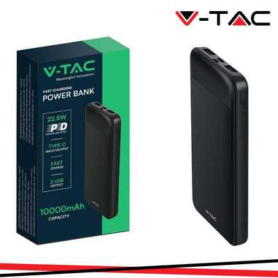 10000MAH FAST CHARGER POWER BANK-BLACK