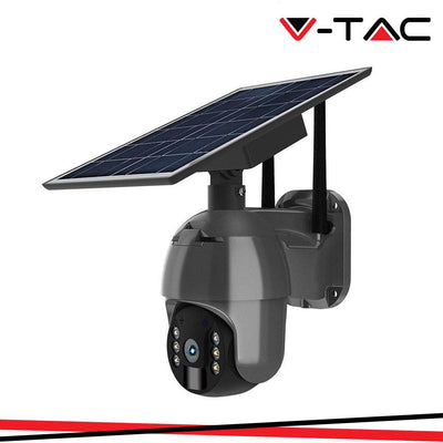 WIFI HD SMART SOLAR ENERGY PTZ CAMERA WITH SENSO-BLACK BODY