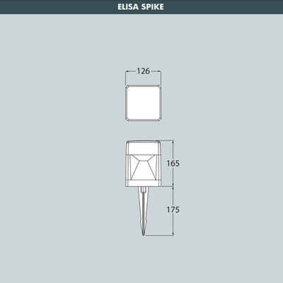 ELISA SPIKE GX53 GRIGIO 10W    LED CCT 3000/4000/6500K