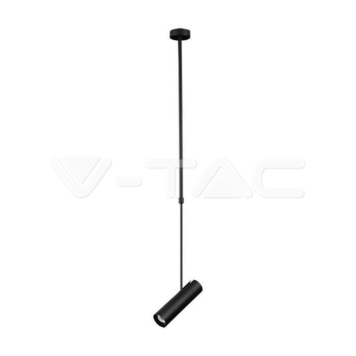 PORTAFARETTO LED A SOSPENSIONE GU10 CORPO IN ALLUMINIO NERO