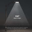 100W LED ARMATURA SOLARE SAMSUNG CHIP 6500K GREY BODY