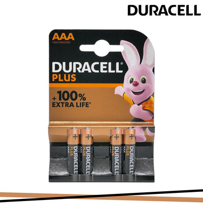 BATTERIE DURACELL PLUS MINISTILO AAA 1,5V 4PZ