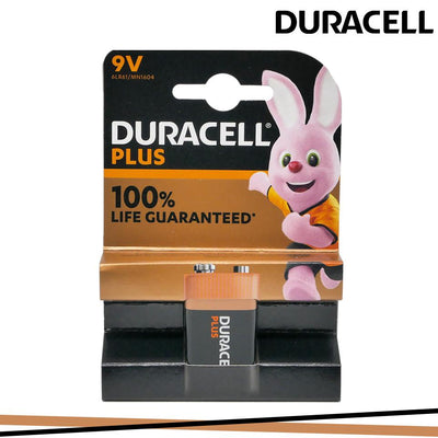 BATTERIE DURACELL PLUS 9V 1PZ MN1604