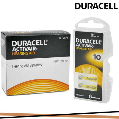 DURACELL PILA EASYTAB 10 ACUSTICA CONF. 6PZ