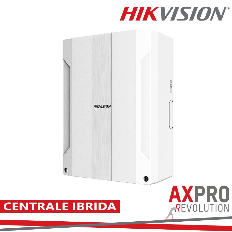 AXP-CENTRALE IBRIDA 96+16Z FIL 3G/4G/WIFI/LAN 2 USCITE