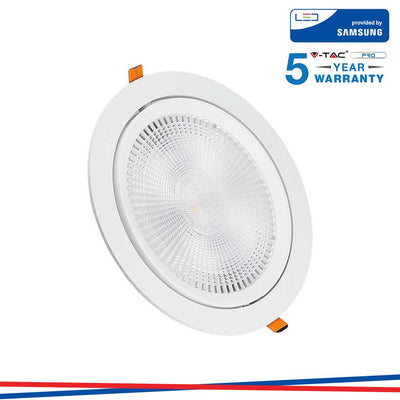 30W LED FARETTO DA INCASSO SAMSUNG CHIP 4000K