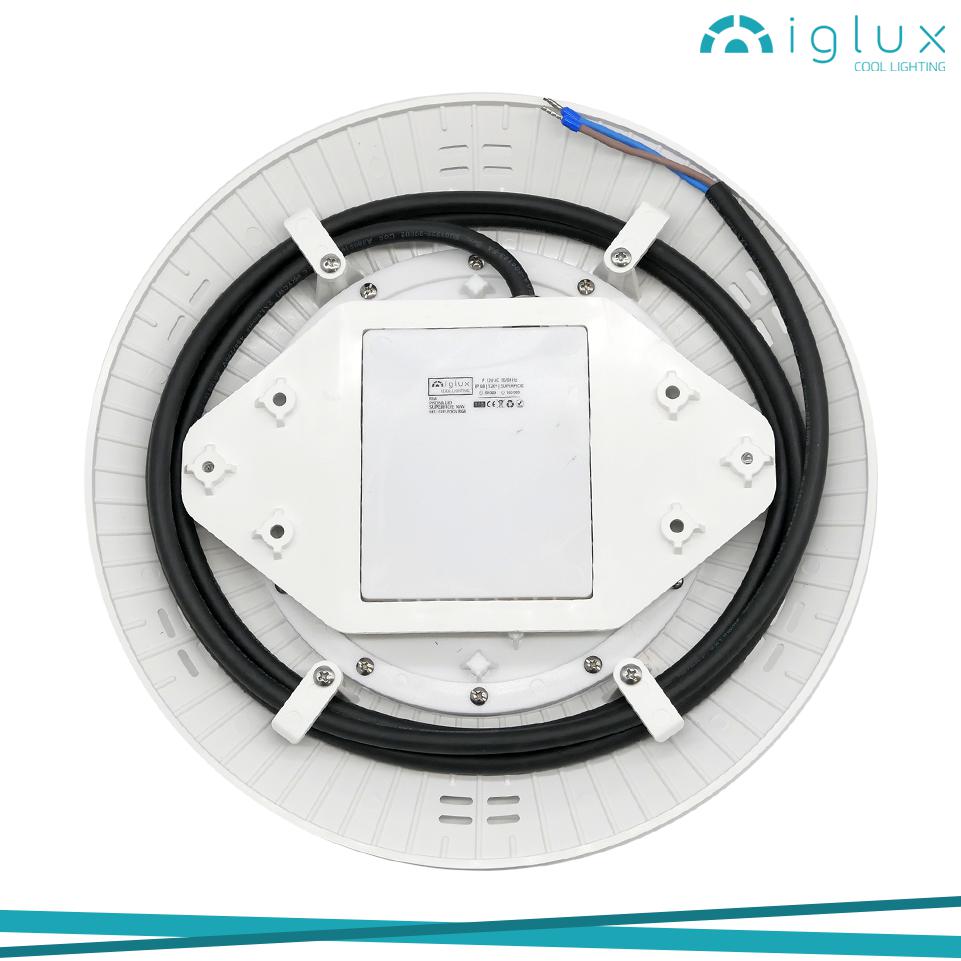 LAMPADA DA PISCINA SUPERFICIALE 18W RGB IP68 12V