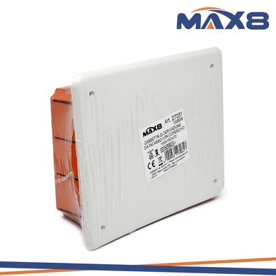 CASSETTA DI DERIVAZIONE DA INCASSO C/COPERCHIO 196X152X70