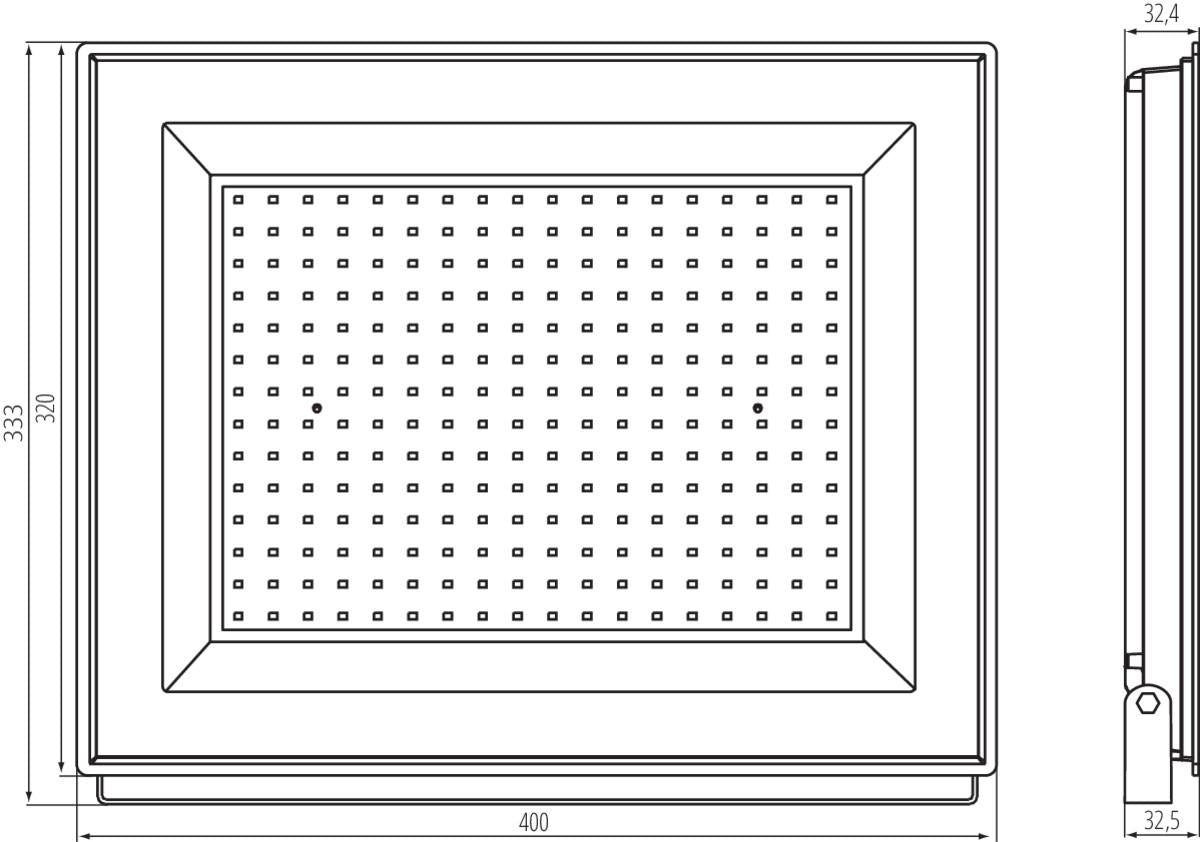 PROIETTORE A LED GRUN NV LED-200-B - KANLUX