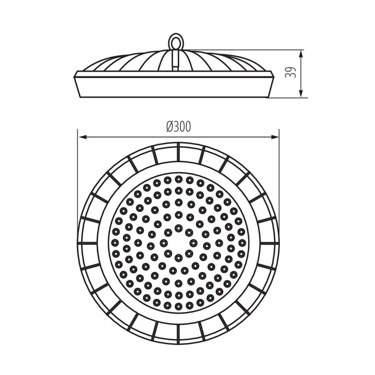 LAMPADA LED HIGH BAY HB UFO LED 150W-NW - KANLUX