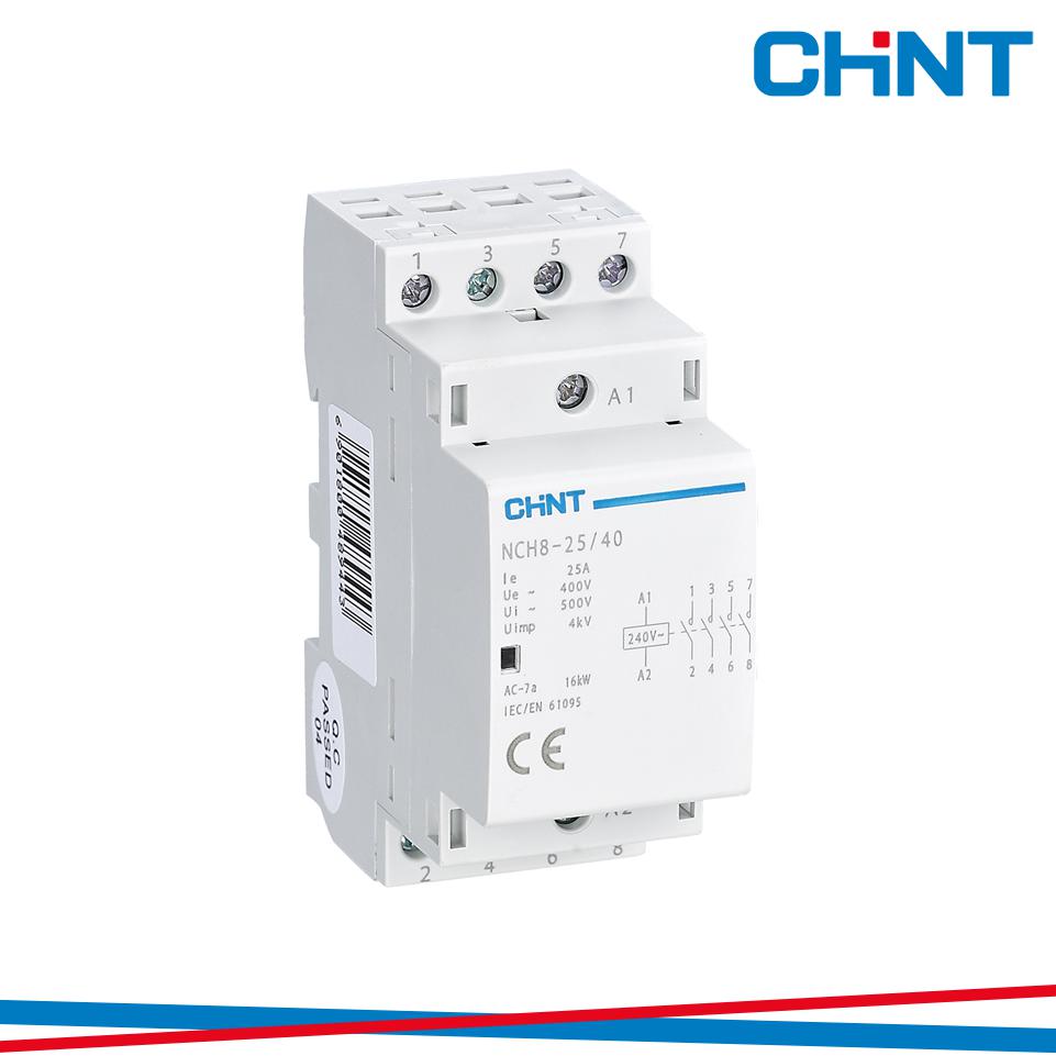 CONTATTORE MOD. 25A 4NA 24VAC