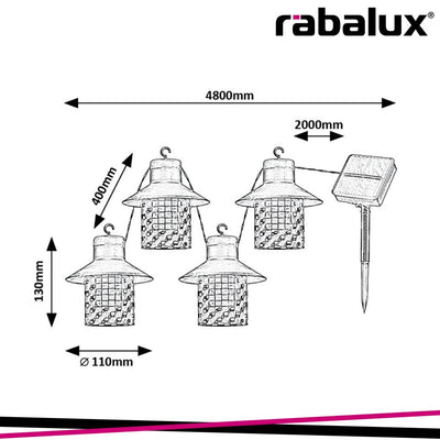 XIMPU,OUTD.SOLAR, LED0,1W, L480CM