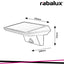 QESA,OUTD.SOLAR, WALL, LED10W, L10CM