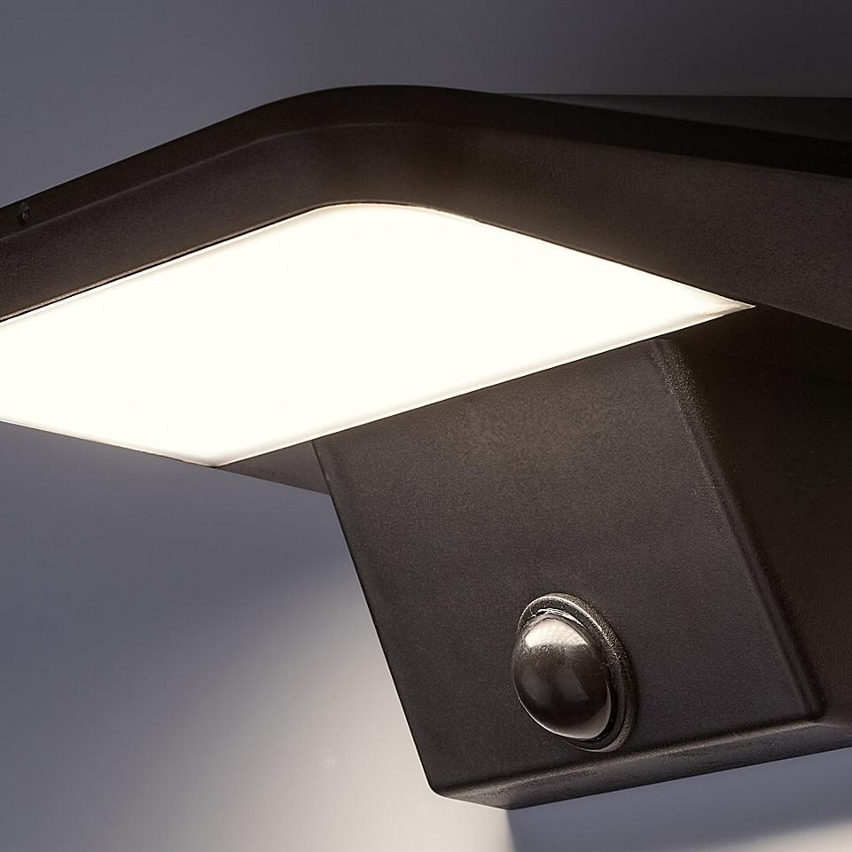 QESA,OUTD.SOLAR, WALL, LED10W, L10CM