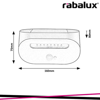 BREZNO,OUTD.SOLAR, WALL, LED3,2W, L16CM