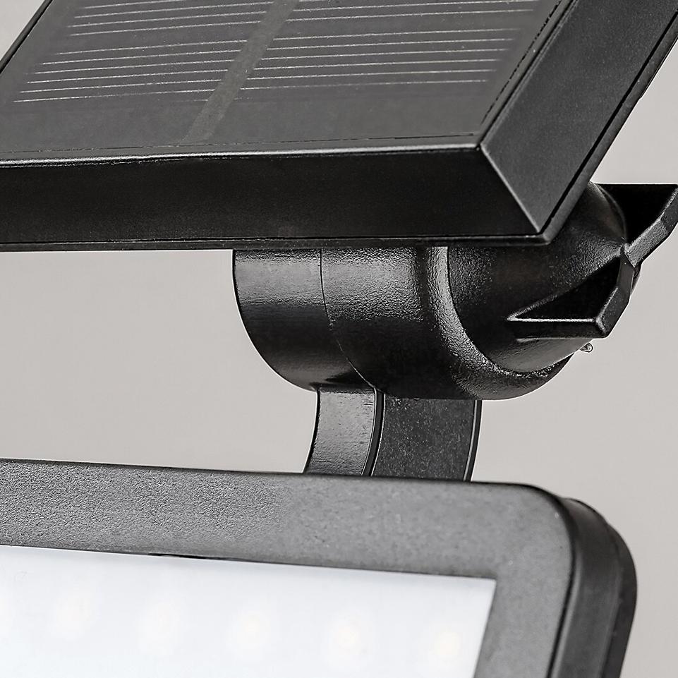 KELNA,OUTD.SOLAR, WALL, LED9,6W, H25,5CM