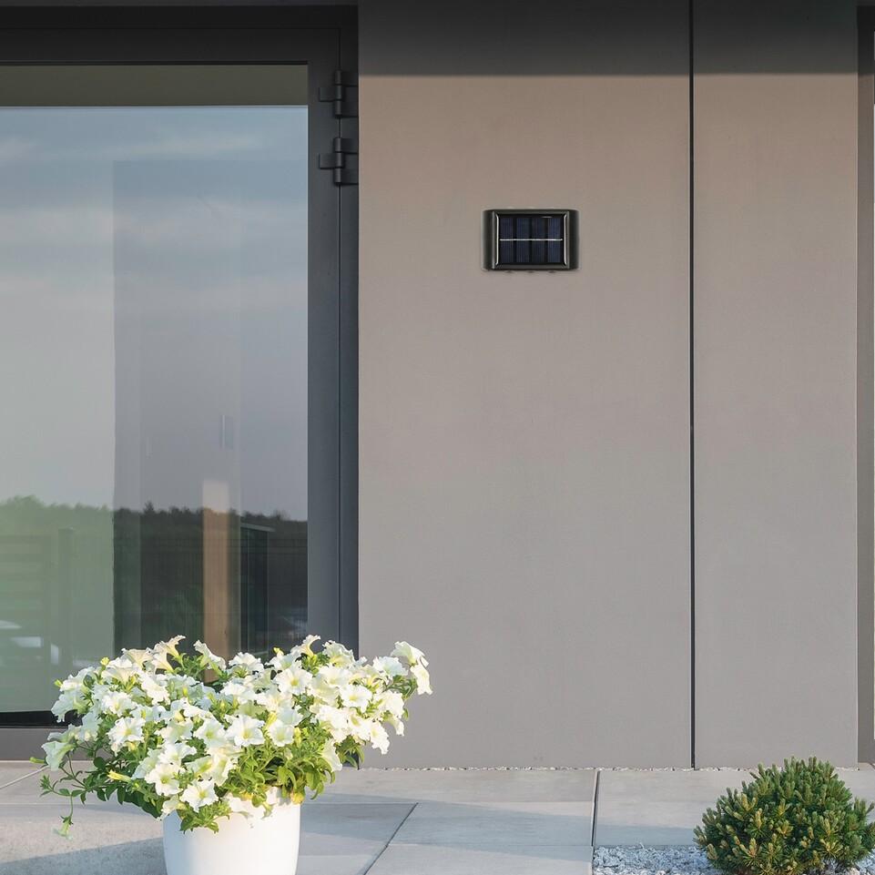 KANGTON,OUTD.SOLAR, WALL, LED1,2W, L9CM