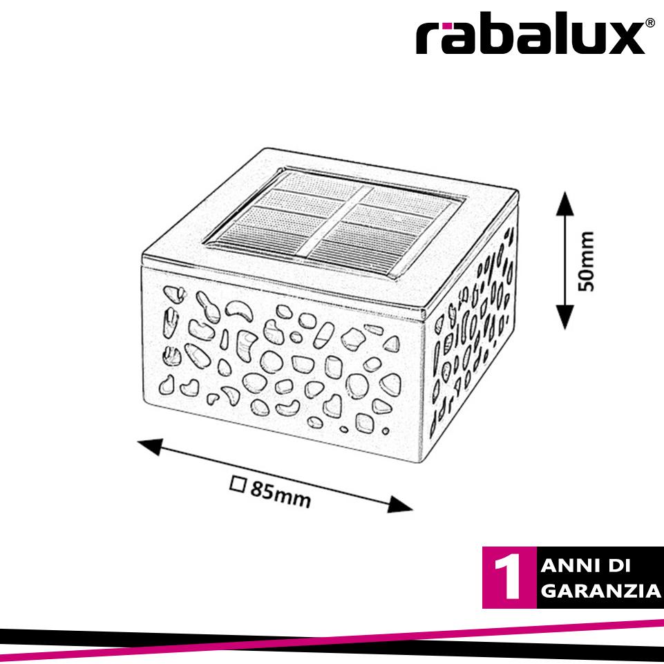 MEDULIN,OUTD.SOLAR, LED0,5W, BLACK, H5CM