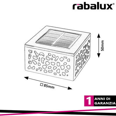 MEDULIN,OUTD.SOLAR, LED0,5W, BLACK, H5CM