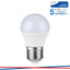 LED LAMPADINA SAMSUNG CHIP 4.5W E27 G45 PLASTICA 6500K