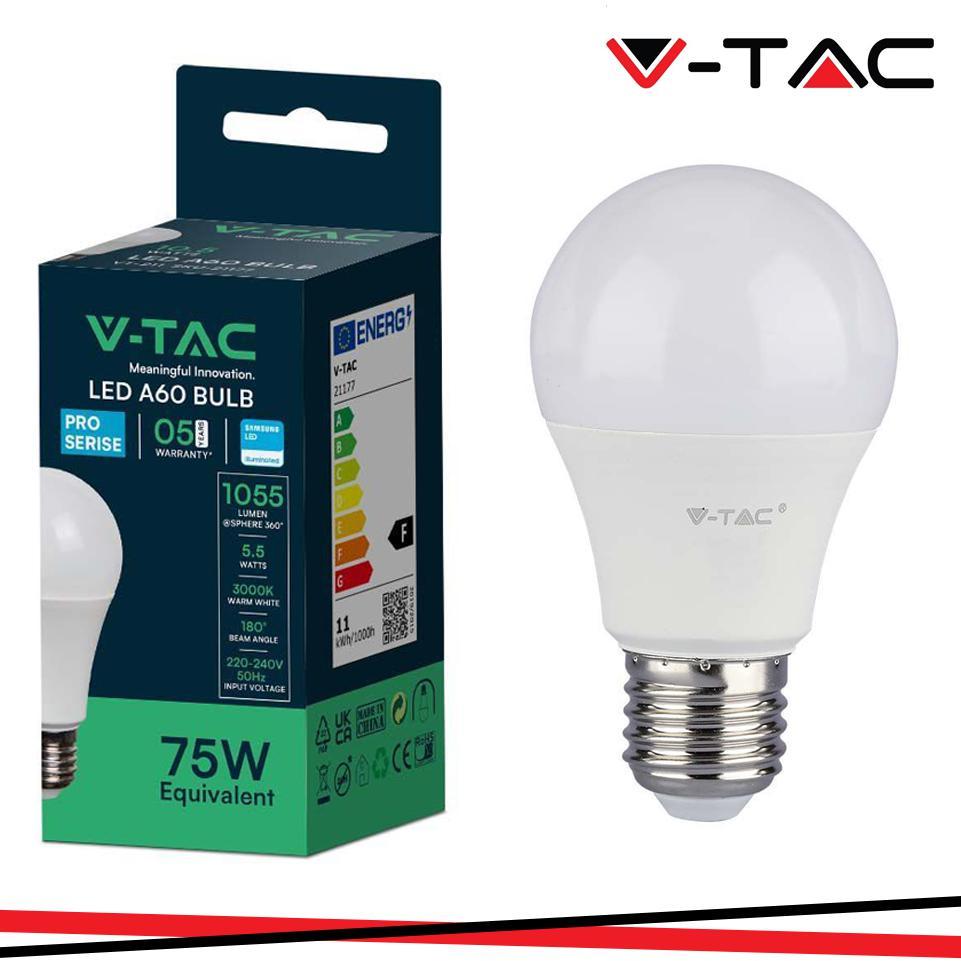 LED LAMPADINA SAMSUNG CHIP 10.5W E27 A58 PLASTICA 6500K