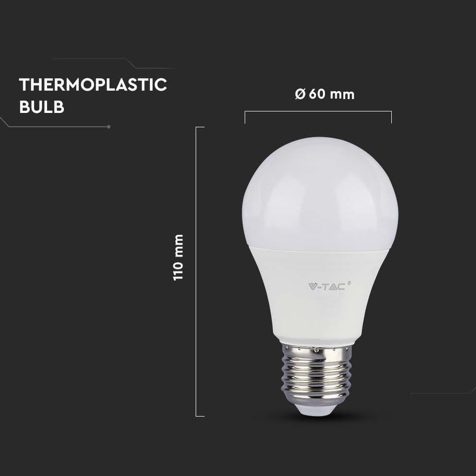 LED LAMPADINA SAMSUNG CHIP 10.5W E27 A58 PLASTICA 6500K