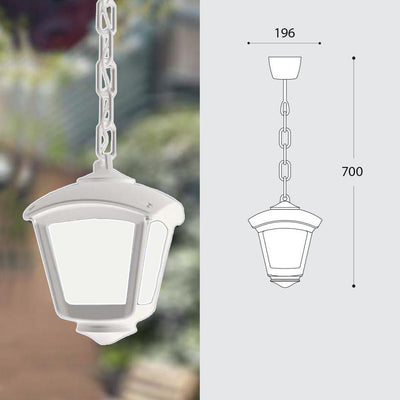 SICAR/ROBY PENDENTE OPAL BIANCO E27