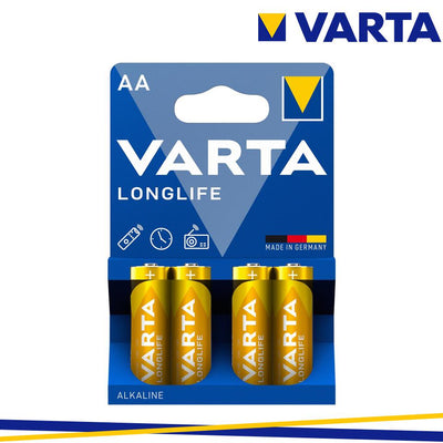 STILO AA LONG LIFE  BLISTER   4 PZ ALCALINA VARTA