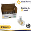 MORSETTO UNIPOLARE 25MM 1 SCATOLA DA 10PZ