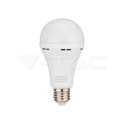 LED LAMPADINA 9W E27 A70 PLASTICA EMERGENCY LAMP 4000K