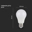 LED LAMPADINA SAMSUNG CHIP 12W E27 A60 DIMMABLE   3000K