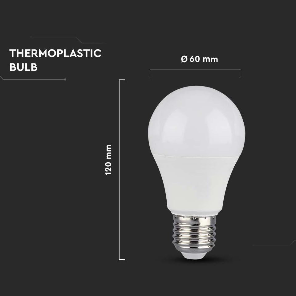 LED LAMPADINA SAMSUNG CHIP 12W E27 A60 DIMMABLE   3000K