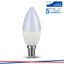 LED LAMPADINA SAMSUNG CHIP 5.5W E14 PLASTICA DIMMABLE CANDELA 4000K